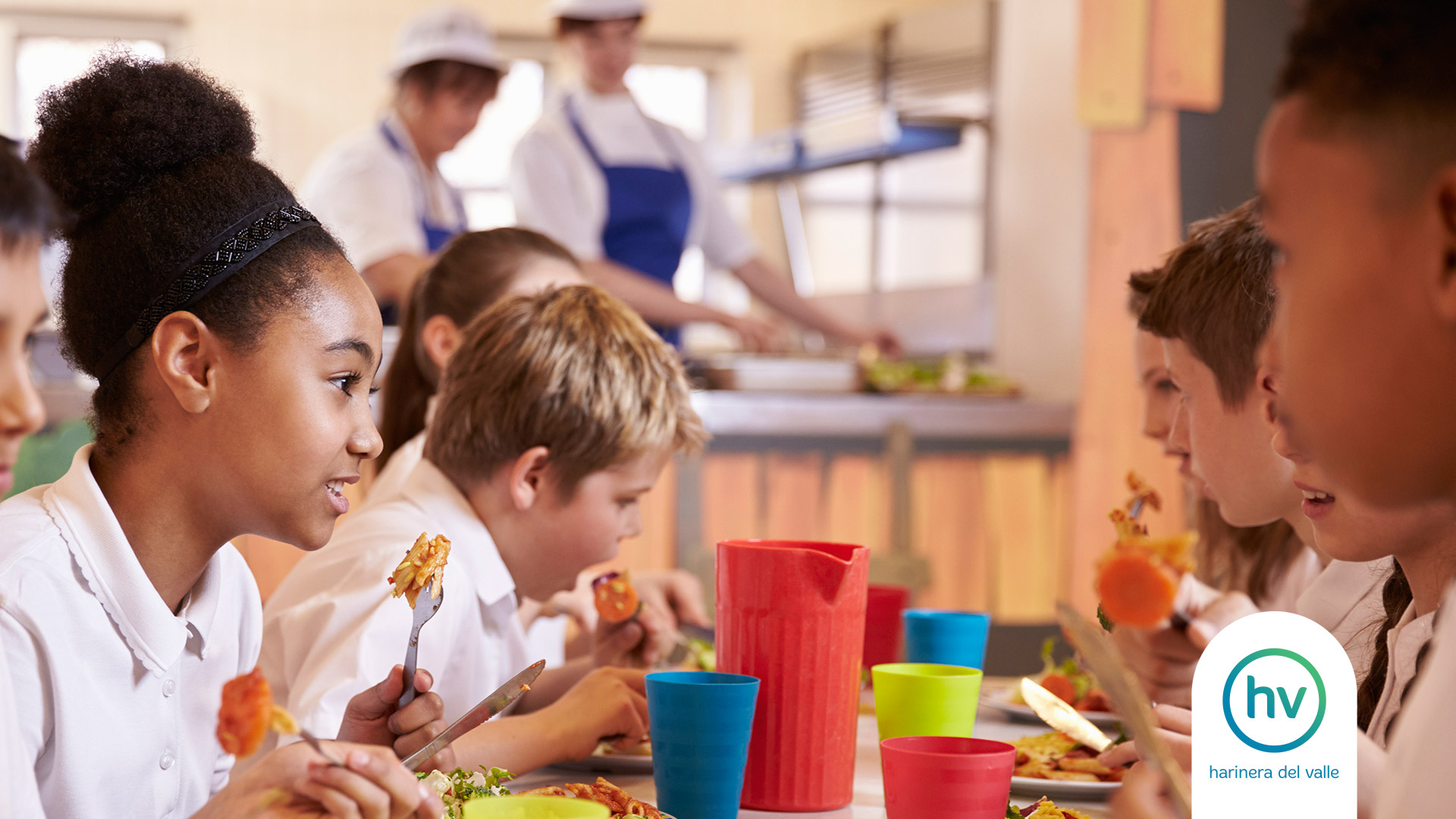 Alimentación saludable para niños y adolescentes en edad escolar