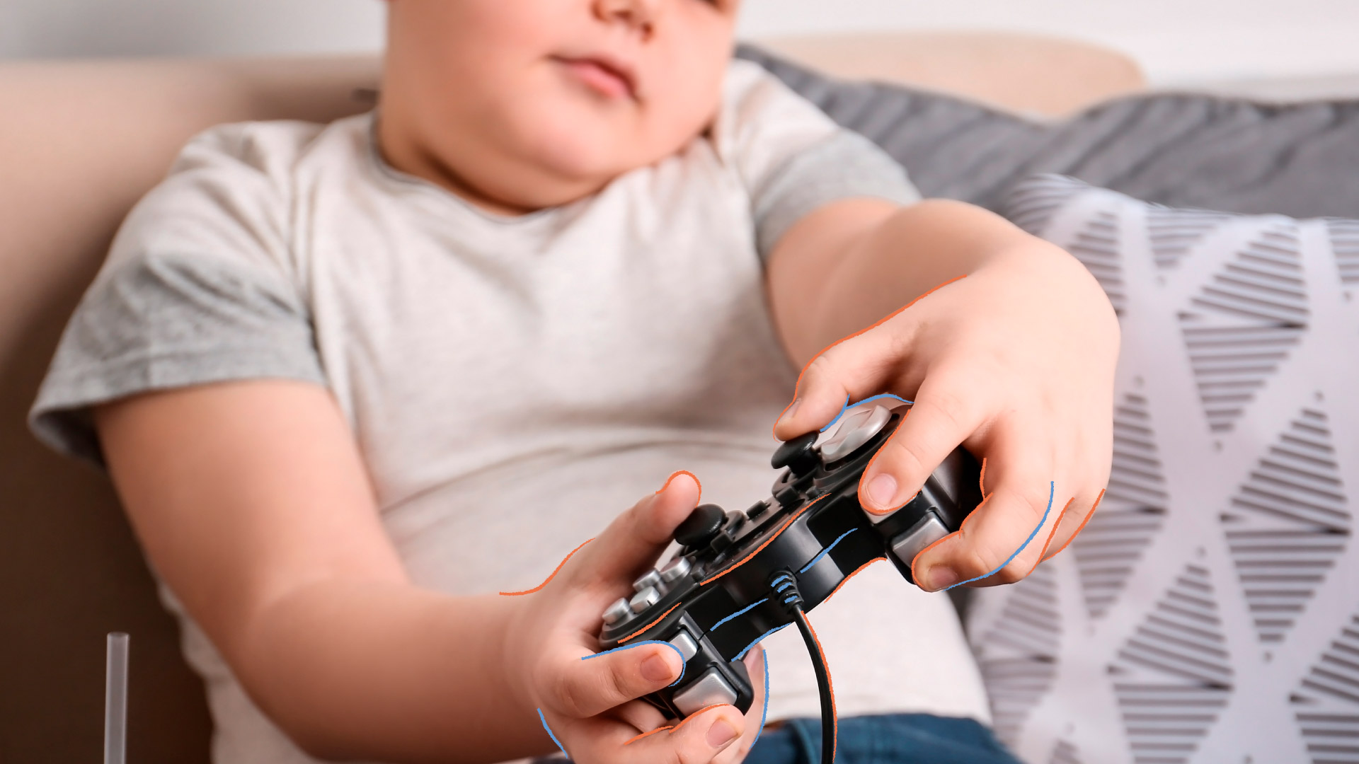 Obesidad en niños y sedentarismo