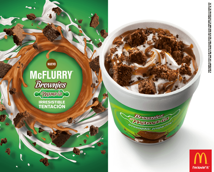 Brownie Mama-ía ahora será la irresistible tentación de los consumidores de McDonald's